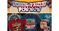 Desktop Screenshot of gatheringofnationsstore.com